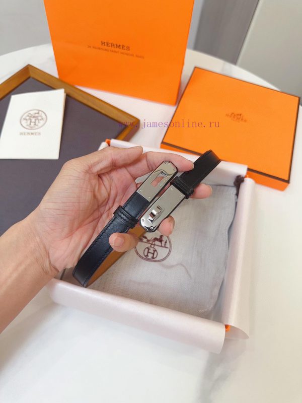 HERMES Kelly Kelly 18 Belt French OEM EP/A-level Steel Buckle Quality Undoubtedly Not Better e38yzcpo - Image 3