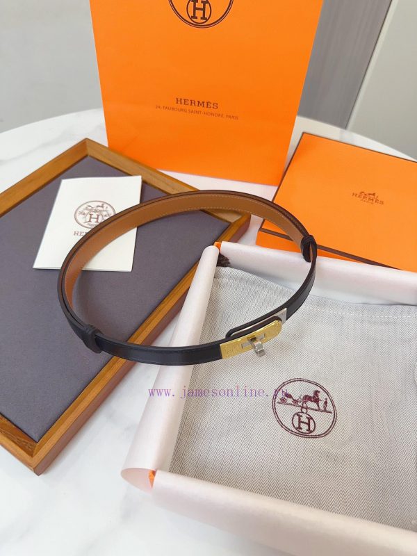 HERMES Kelly Kelly 18 Belt French OEM EP/A-level Steel Buckle Quality Undoubtedly Not Better w2mfl7sd - Image 5