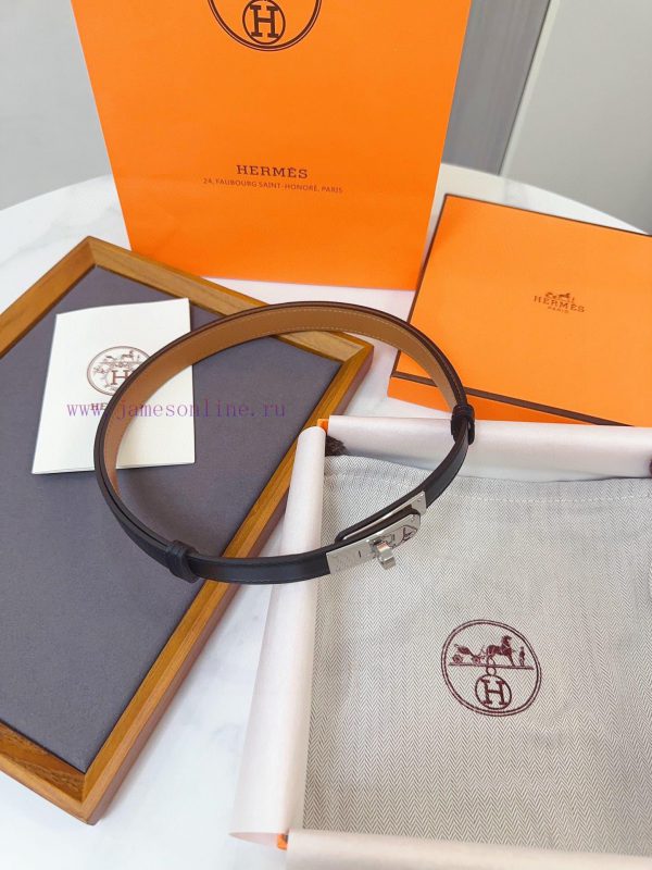 HERMES Kelly Kelly 18 Belt French OEM EP/A-level Steel Buckle Quality Undoubtedly Not Better e38yzcpo - Image 6