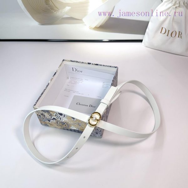 1.5cm Dior new belt, double-sided top layer cowhide material, length 75.80.85.90.95.100 euro 1cw0pn1m - Image 5
