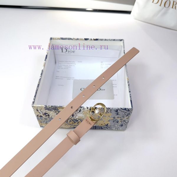1.5cm Dior new belt, double-sided top layer cowhide material, length 75.80.85.90.95.100 euro b5sg8n41 - Image 9