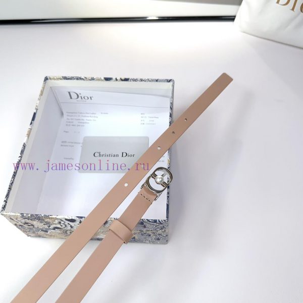 1.5cm Dior new belt, double-sided top layer cowhide material, length 75.80.85.90.95.100 euro xa5p74w0 - Image 8