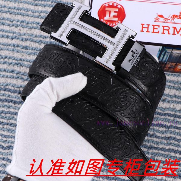 Men's belt HermesMen's leather belt is made of 100% head layer cowhide, ensuring that the 24 xko8z3lu