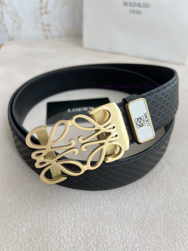 Luo Yiwei Loewe Belt ️ Automatic BeltPure steel material glossy automatic buckle, automatic 9fgtnr3s