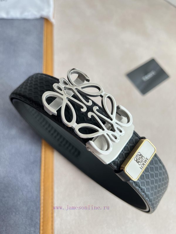 Luo Yiwei Loewe Belt ️ Automatic BeltPure steel material glossy automatic buckle, automatic vtrjzml3 - Image 12