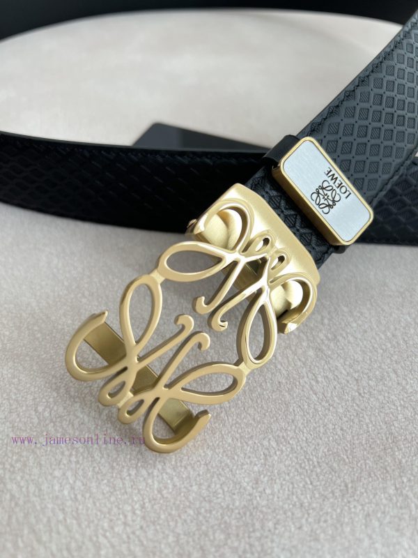 Luo Yiwei Loewe Belt ️ Automatic BeltPure steel material glossy automatic buckle, automatic fsrakx2h - Image 7