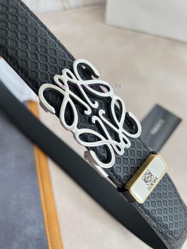 Luo Yiwei Loewe Belt ️ Automatic BeltPure steel material glossy automatic buckle, automatic vtrjzml3 - Image 13