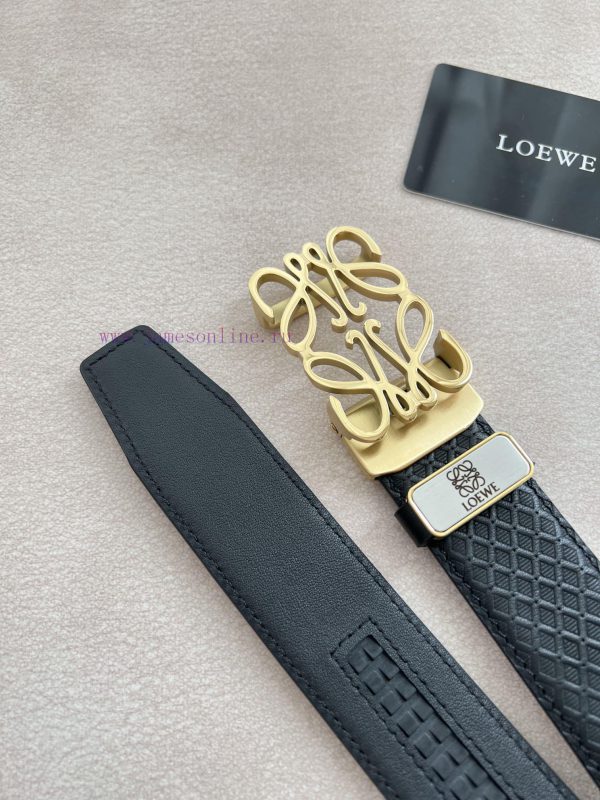 Luo Yiwei Loewe Belt ️ Automatic BeltPure steel material glossy automatic buckle, automatic fsrakx2h - Image 9