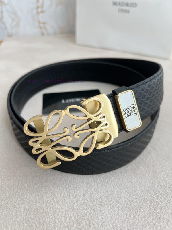 Luo Yiwei Loewe Belt ️ Automatic BeltPure steel material glossy automatic buckle, automatic fsrakx2h - Image 12