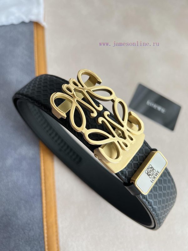 Luo Yiwei Loewe Belt ️ Automatic BeltPure steel material glossy automatic buckle, automatic fsrakx2h - Image 14
