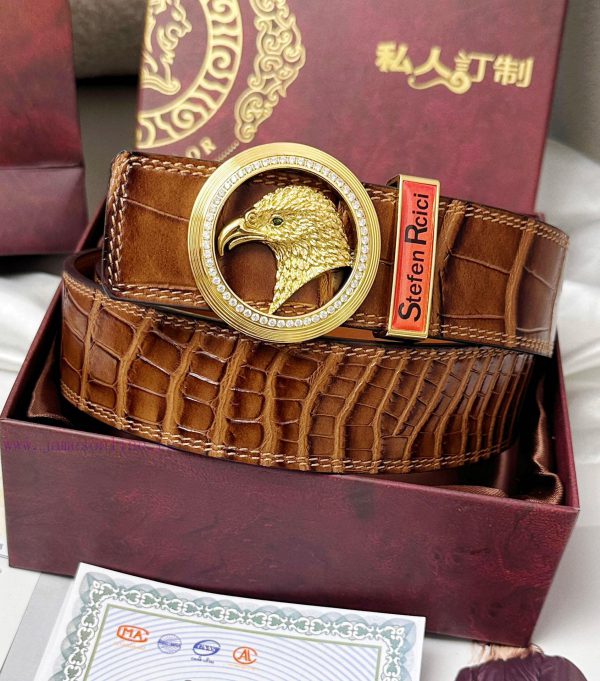 Belt Stefen Rcici Nitz set with diamondsBelt replica Private customized high-end supply vers o91opi2u