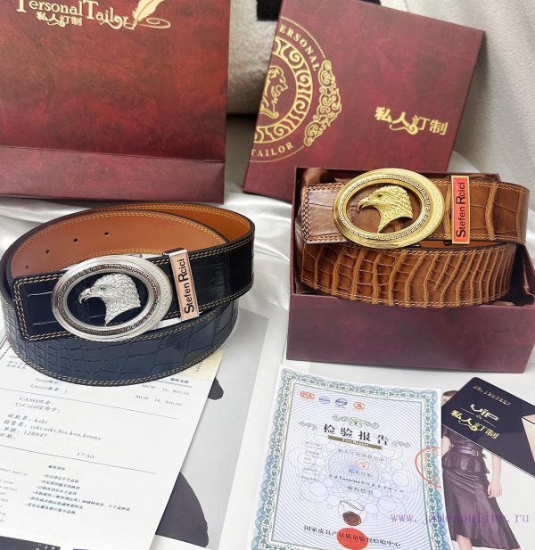 Belt Stefen Rcici Nitz ️Belt replica Private customized high-end supply versionImported orig 58g68ruy