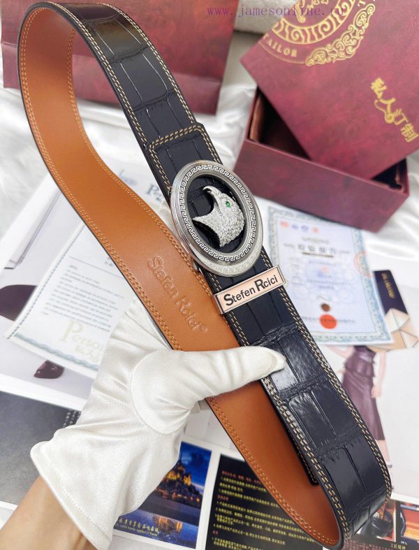 Belt Stefen Rcici Nitz ️Belt replica Private customized high-end supply versionImported orig 58g68ruy - Image 8