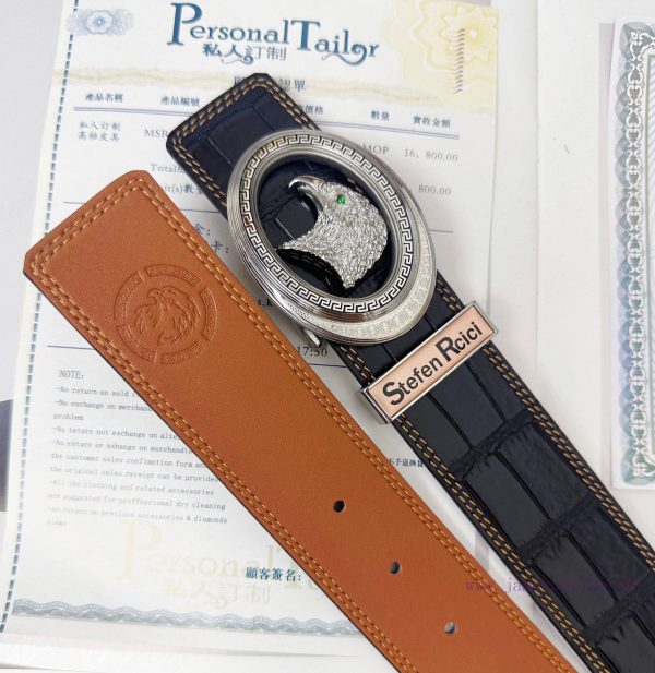 Belt Stefen Rcici Nitz ️Belt replica Private customized high-end supply versionImported orig 58g68ruy - Image 10