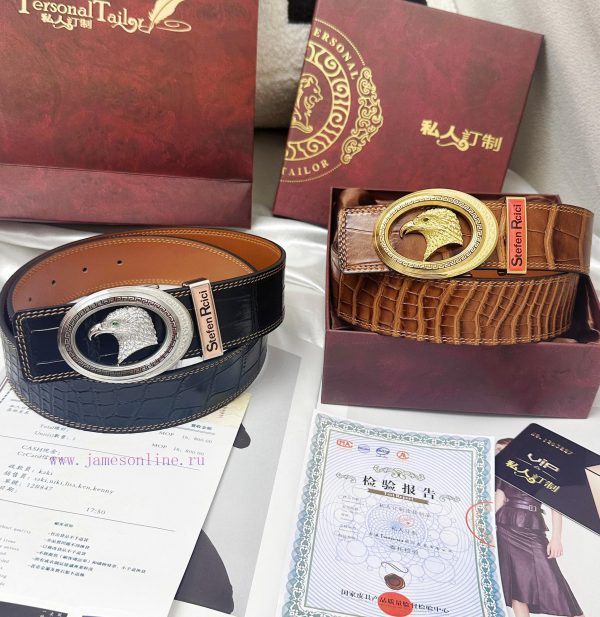 Belt Stefen Rcici Nitz ️Belt replica Private customized high-end supply versionImported orig 58g68ruy - Image 11