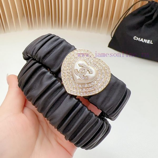 3.0cm Chanel official website new item, double-sided lambskin material, length 65.70.75.80.8 643wkk7o - Image 5