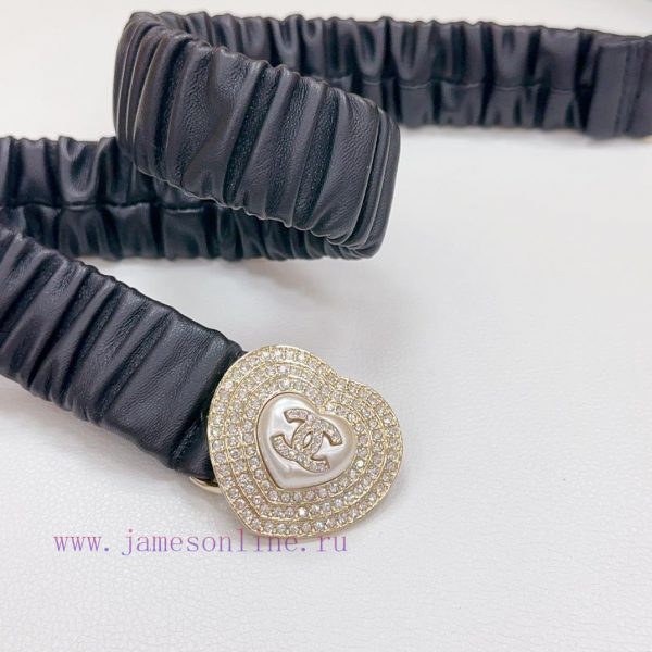 3.0cm Chanel official website new item, double-sided lambskin material, length 65.70.75.80.8 643wkk7o - Image 9