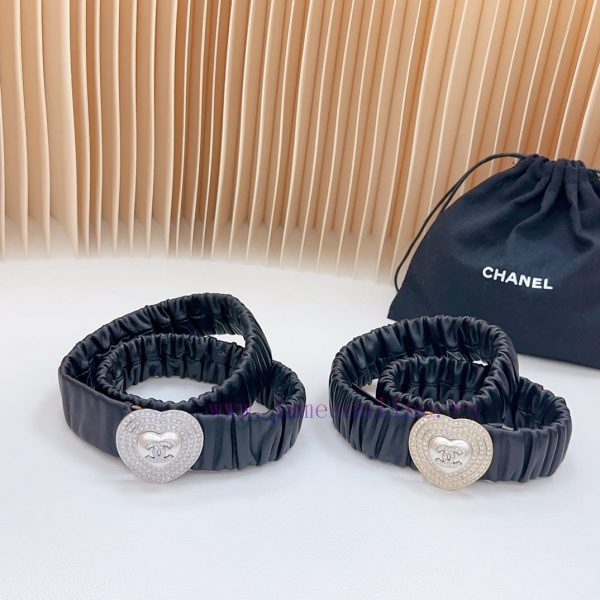3.0cm Chanel official website new item, double-sided lambskin material, length 65.70.75.80.8 4xpy5md0 - Image 3