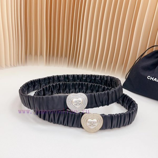 3.0cm Chanel official website new item, double-sided lambskin material, length 65.70.75.80.8 4xpy5md0 - Image 6