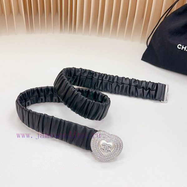 3.0cm Chanel official website new item, double-sided lambskin material, length 65.70.75.80.8 knbqvt4m - Image 13