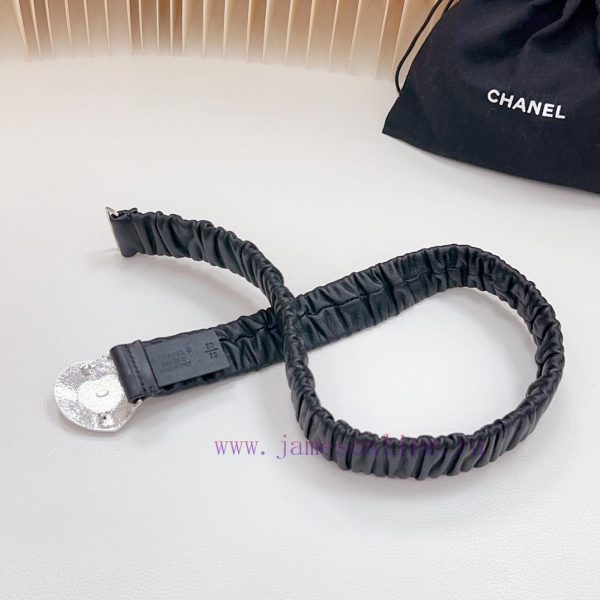 3.0cm Chanel official website new item, double-sided lambskin material, length 65.70.75.80.8 knbqvt4m - Image 14