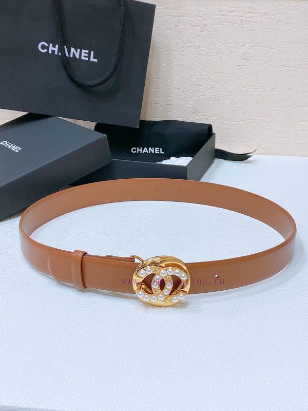Chanel 24c rhinestone pearl logo buckle brass metal imported sheepskin plain weave with logo jvwzex7n