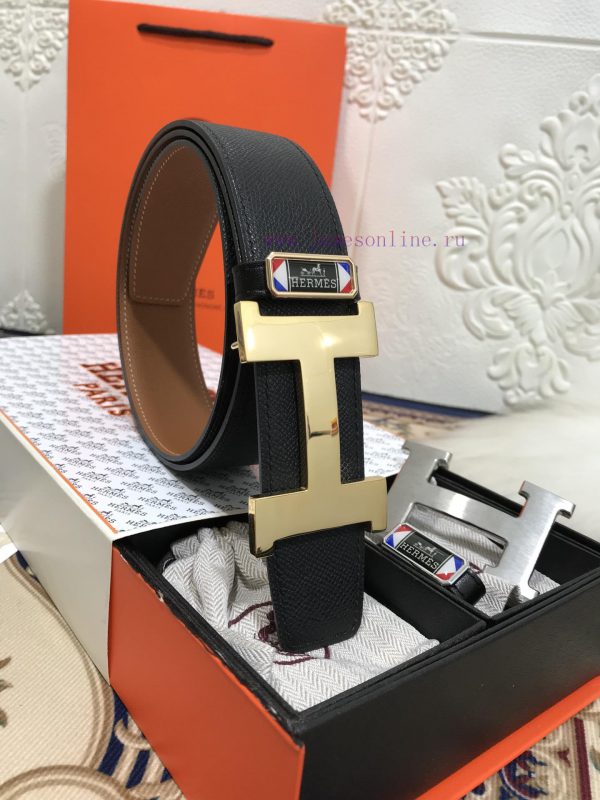 MADE IN FRANCEPurchase gift boxes with picturesHERME-S Double Buckle SetBuckle material: Two jhq7g1rg