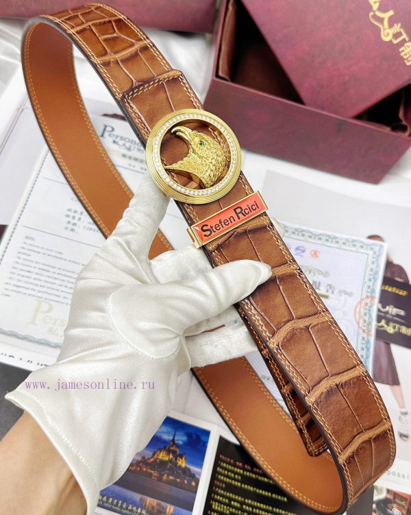 Belt Stefen Rcici Nitz set with diamondsBelt replica Private customized high-end supply vers oqicojvi - Image 6
