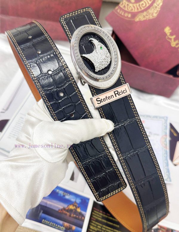 Belt Stefen Rcici Nitz ️Belt replica Private customized high-end supply versionImported orig qrv12trd - Image 5