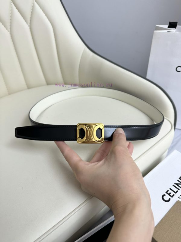 Sailin women's clothing new width 2.5cm boutique Arc de Triomphe copper buckle, authentic re o351cs5g - Image 9