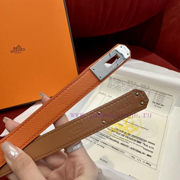 Customized Hermes Women's Belt Perfect Authentic Purchasing French Customized Pure Imported f362gbmv - Image 9