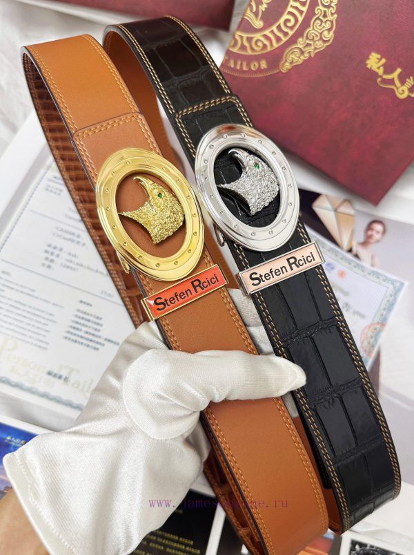 Belt Stefen Rcici Nitz ️Belt replica Private customized high-end supply versionImported orig 557tmfbp