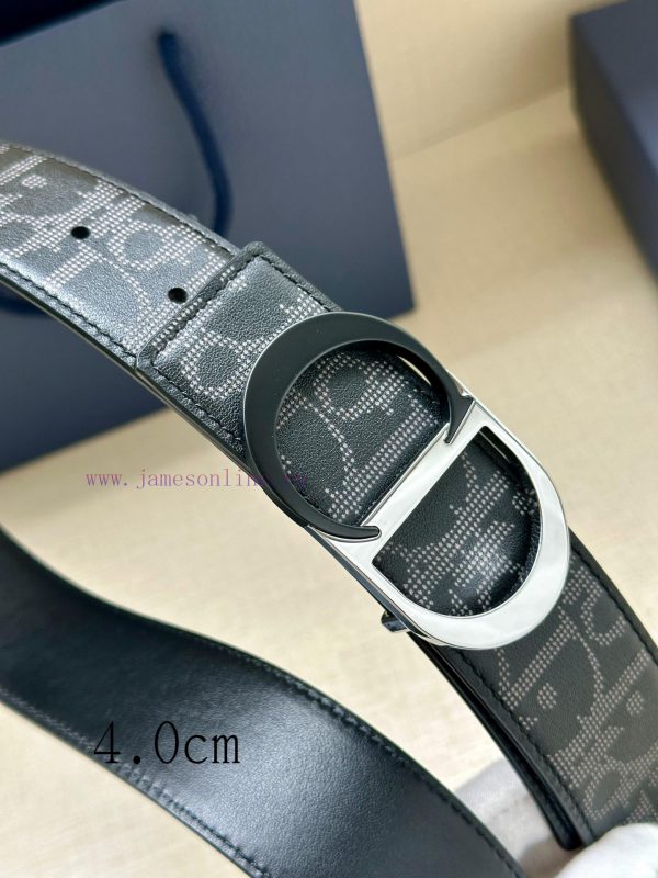 This 40mm double-sided belt with a width of 4.0cm combines elegant temperament with modern s xqmczgos - Image 9