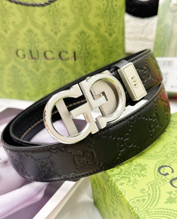 Belt Gucci Gucci automatic buckle-Belt replica Gucci The automatic belt series is made of 10 50z97qo6
