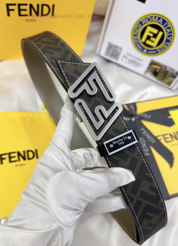 Belt FENDI Fendi ReproductionBelt made of 100% top layer cowhide, ensuring genuine leather d er4btblz - Image 9