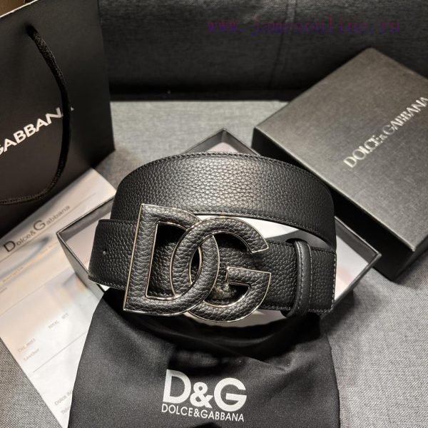 DG, width 4.0CM Dolce&Gabbana brand new lychee patterned waist belt, simple accessories, emb xj7zdwga - Image 10