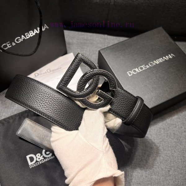 DG, width 4.0CM Dolce&Gabbana brand new lychee patterned waist belt, simple accessories, emb xj7zdwga - Image 16