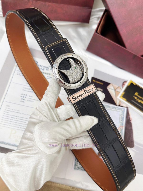 Belt Stefen Rcici Nitz ️Belt replica Private customized high-end supply versionImported orig 19063ygk - Image 6