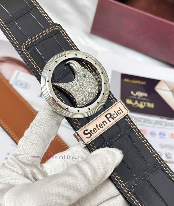 Belt Stefen Rcici Nitz ️Belt replica Private customized high-end supply versionImported orig 19063ygk - Image 8