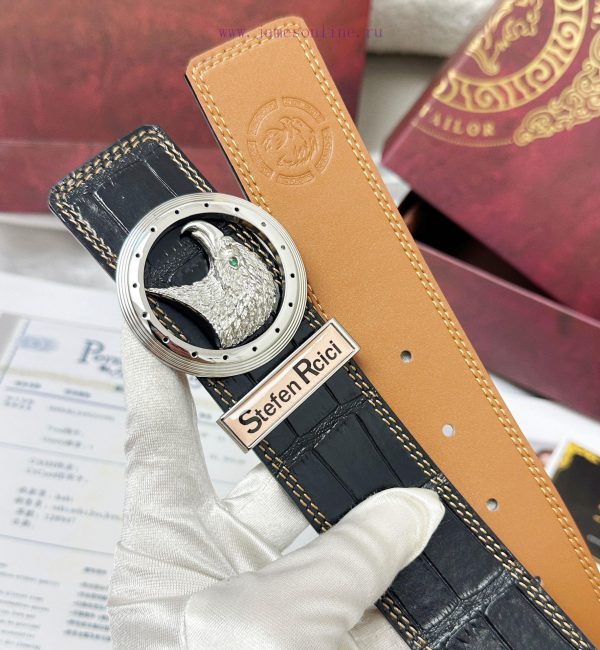 Belt Stefen Rcici Nitz ️Belt replica Private customized high-end supply versionImported orig 19063ygk - Image 9