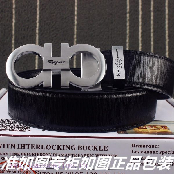 Ferragami ️Comes with a punch as a giftThe material is made of 100% top layer cowhide, ensur 46wa720j - Image 4