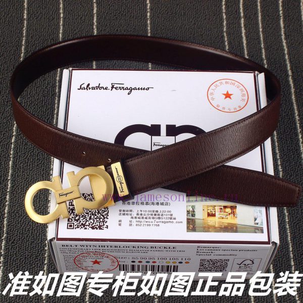 Ferragami ️Comes with a punch as a giftThe material is made of 100% top layer cowhide, ensur 08o5b5bh - Image 7