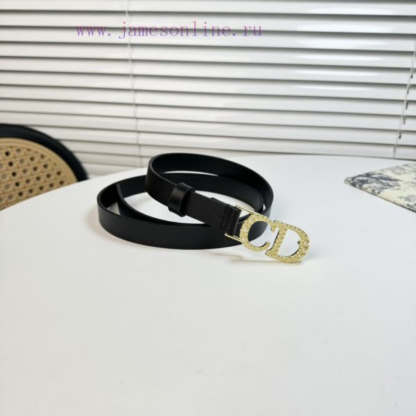Dior 24 Early Spring New C D Buckle Brass Belt Buckle, Leather Belt Classic Forever 2.0cm</p xkg8yqnj - Image 3