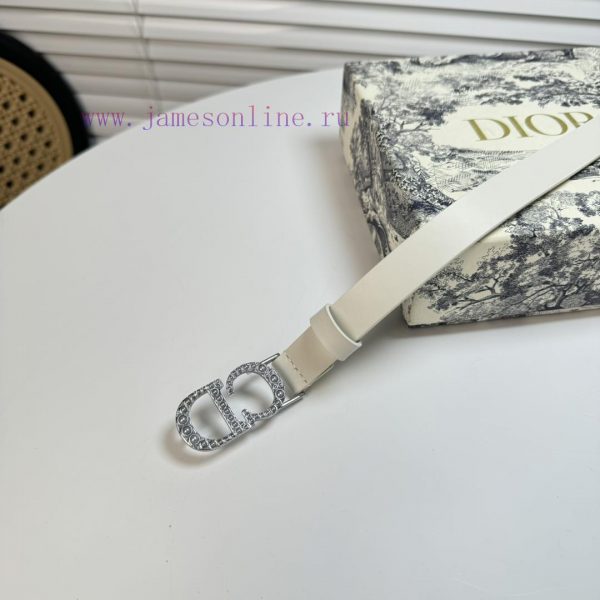 Dior 24 Early Spring New C D Buckle Brass Belt Buckle, Leather Belt Classic Forever 2.0cm</p 8ki5ipah - Image 7