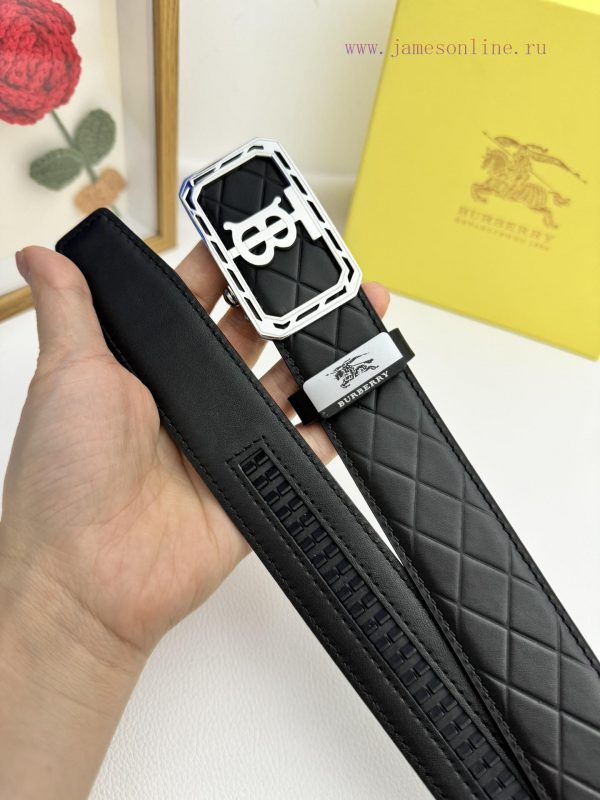 Burberry automatic beltMaterial: Leather Belt with 100% Head Layer. The leather belt is guar d88voh1q - Image 9