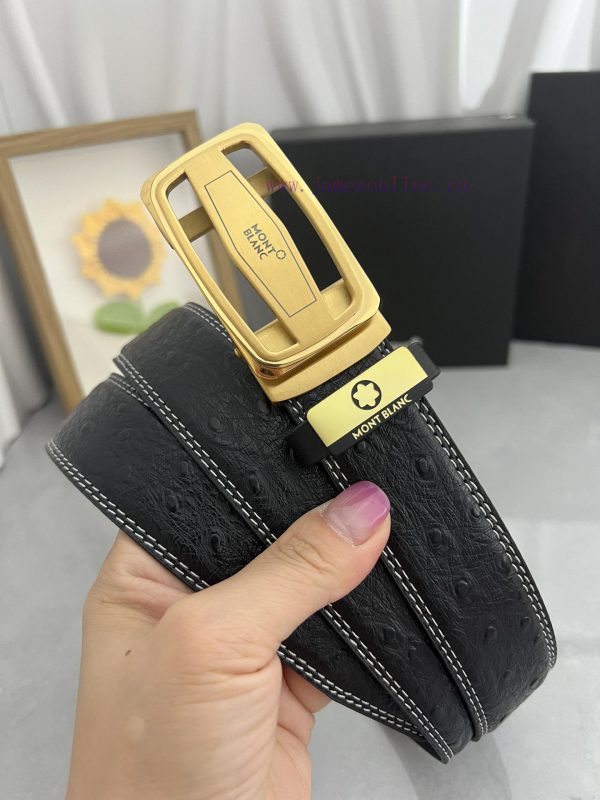 Montblanc Automatic BeltMaterial: Leather Belt with 100% Head Layer. The leather belt is gua 4v1c9sdn