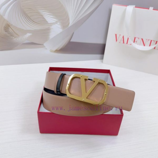 4.0cm Valentino waist belt, double-sided top layer cowhide material, length. 758.80.85.90.95 ixez8f3c - Image 3
