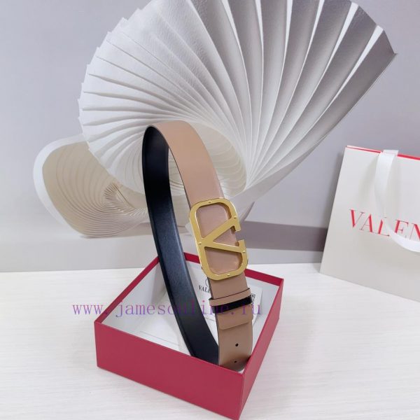 4.0cm Valentino waist belt, double-sided top layer cowhide material, length. 758.80.85.90.95 ixez8f3c - Image 4