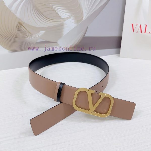 4.0cm Valentino waist belt, double-sided top layer cowhide material, length. 758.80.85.90.95 ixez8f3c - Image 6