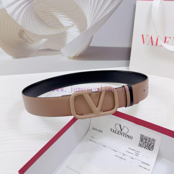 4.0cm Valentino waist belt, double-sided top layer cowhide material, length. 758.80.85.90.95 hi8lz0mh